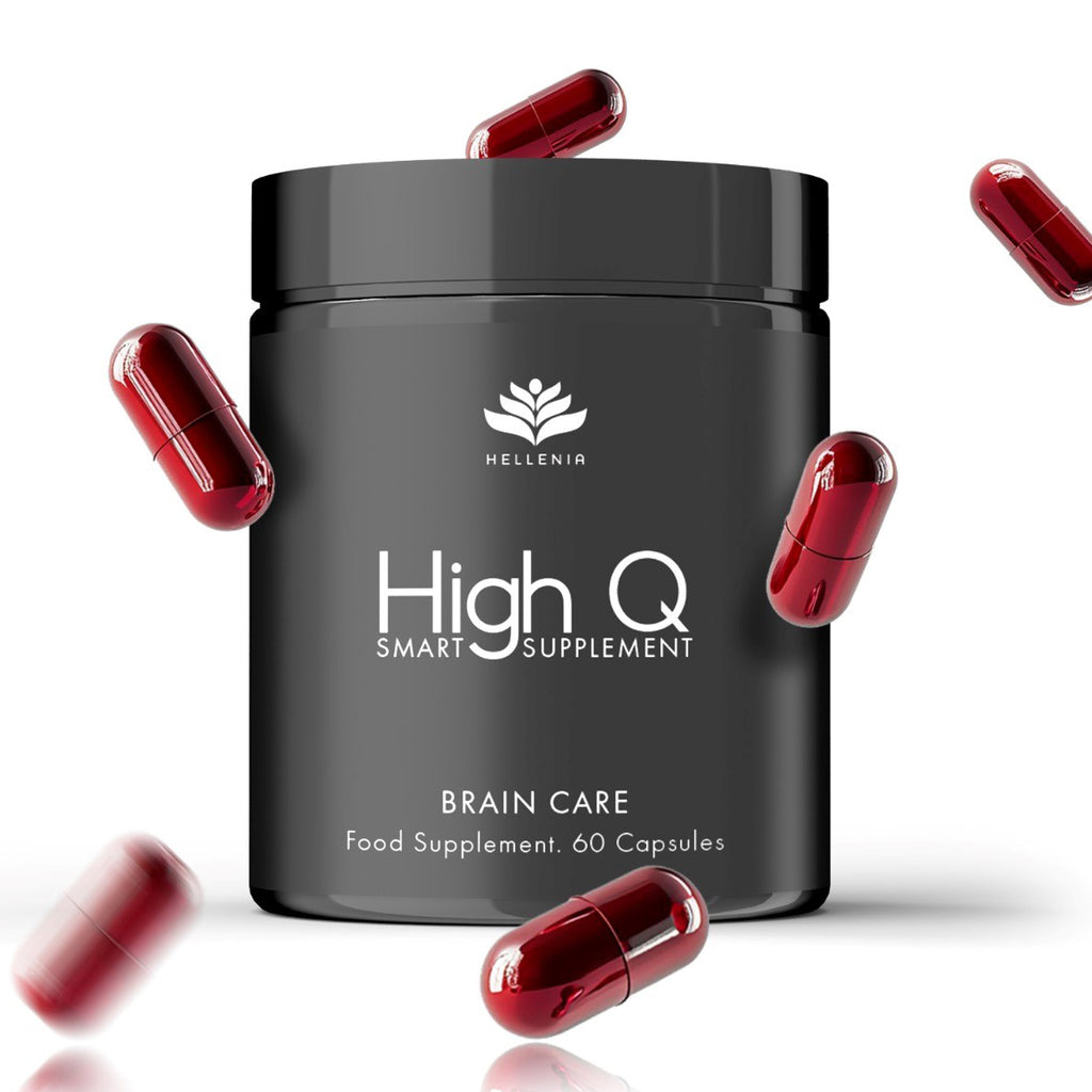 High Q - Red Brain Capsules Focus Supplement